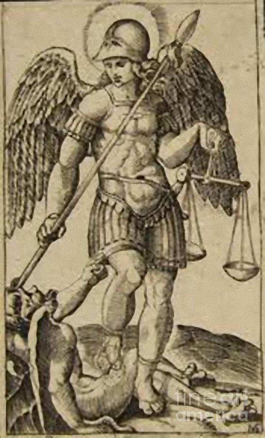 546x900 saint michael drawing - Saint Michael Drawing