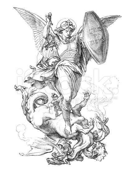 435x556 tattoos archangel michael tattoo, st - Saint Michael Drawing.