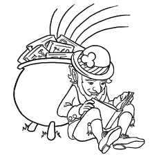 230x230 top free printable st patrick's day coloring pages online - Saint Patrick Drawing