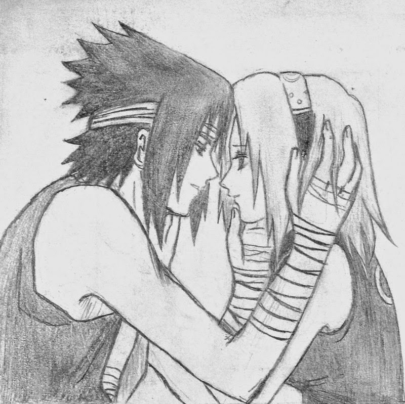 800x799 sasuke and sakura manga drawing skyline manga - Sakura Drawing