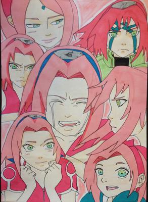 293x400 my haruno sakura drawing - Sakura Drawing