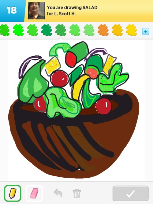 500x667 Salad Drawings - Salad Drawing