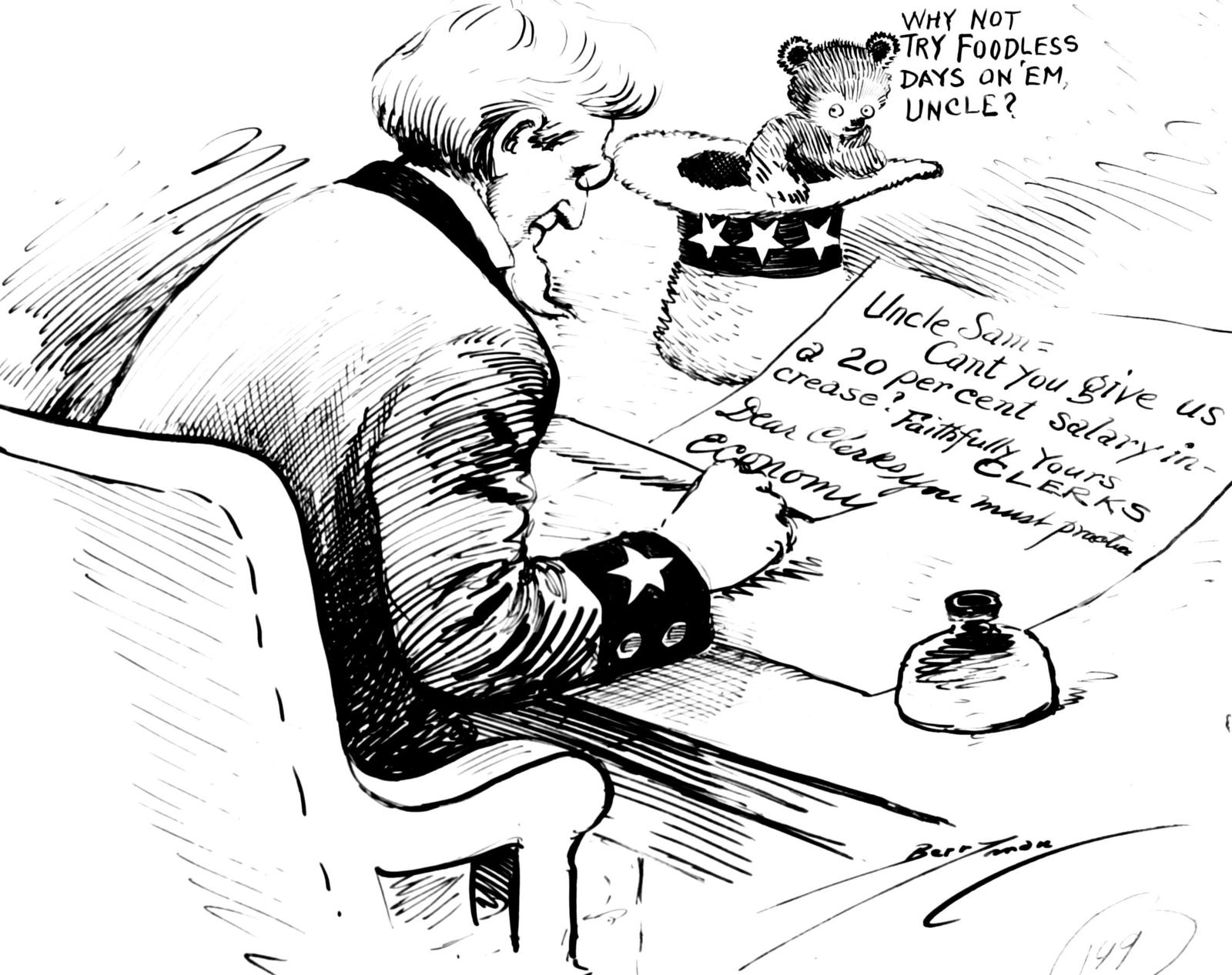 1600x1267 Call For Salary Increases Picryl - Salary Drawing