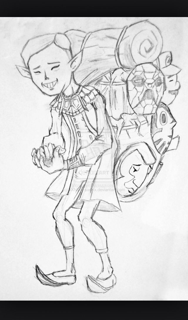 640x1088 Happy Mask Salesman Drawing - Salesman Drawing