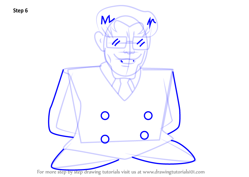 846x600 learn how to draw nme salesman from kirby - Salesman Drawing