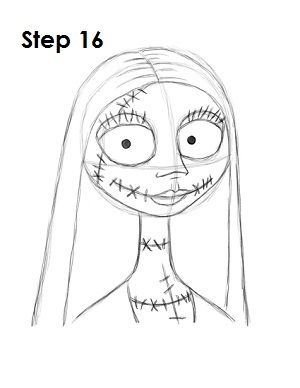 300x388 How To Draw Sally Step Gift Ideas Sally Nightmare Before - Sally Nightmare Before Christmas Drawing