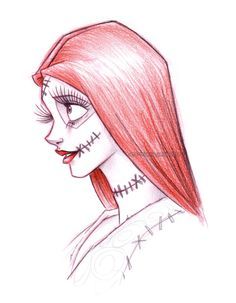 236x303 Sally The Nightmare Before Christmas Drawing - Sally Nightmare Before Christmas Drawing