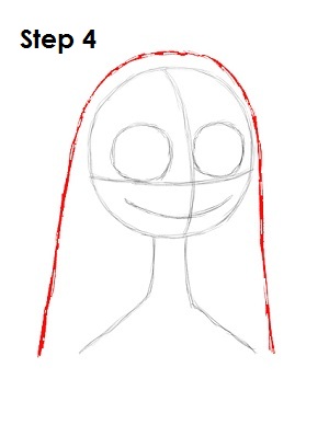 300x388 How To Draw Sally - Sally Nightmare Before Christmas Drawing