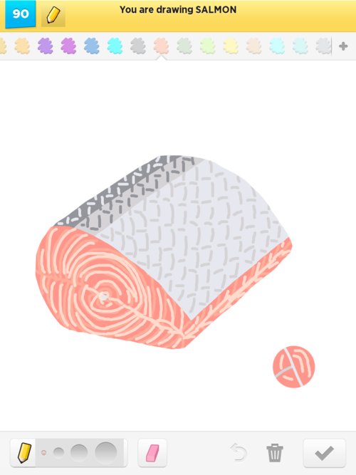 500x667 Salmon Drawings - Salmon Drawing Image