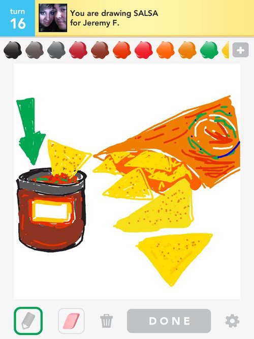 500x667 salsa drawings - Salsa Drawing