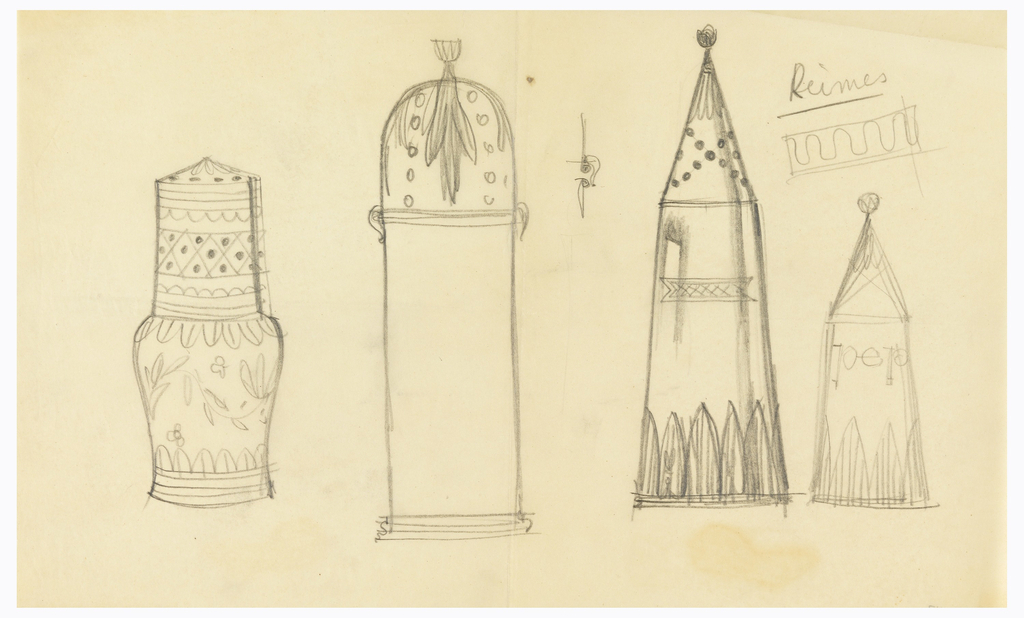 1024x618 drawing, design for salt and pepper shakers, objects - Salt And Pepper Drawing