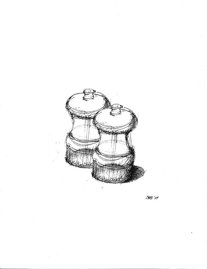 Salt And Pepper Drawing at Explore collection of