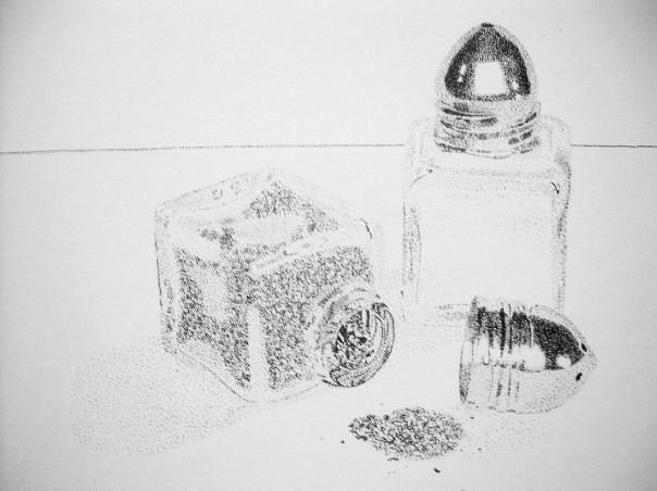 604x452 salt n pepper shakers - Salt And Pepper Shakers Drawing