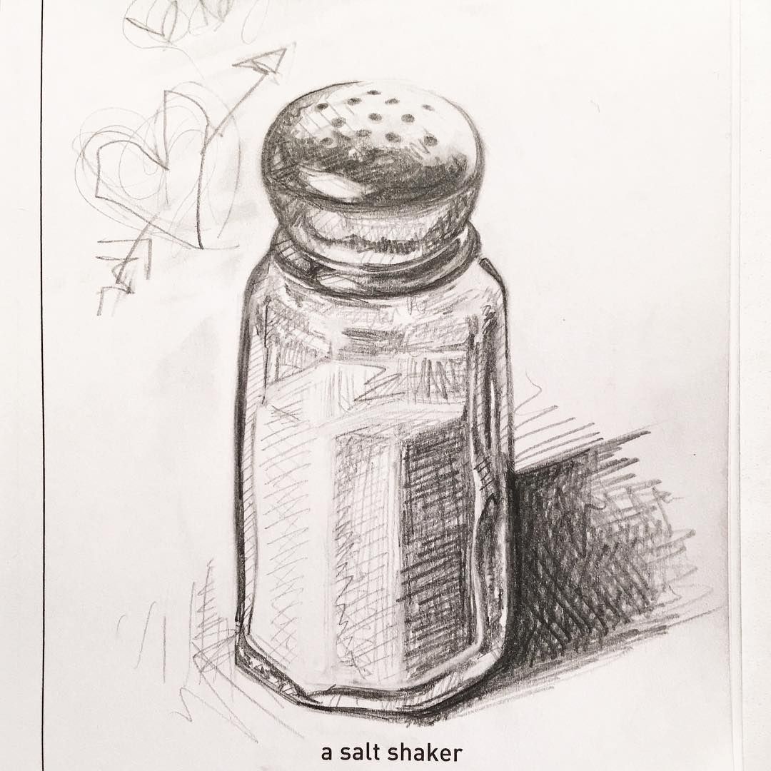 Salt And Pepper Shakers Drawing at Explore
