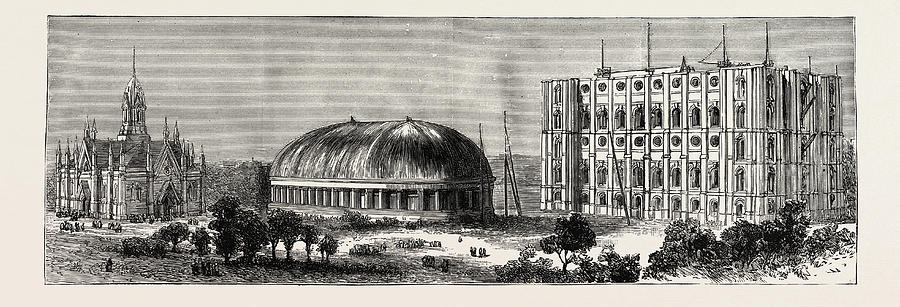 900x307 salt lake city, utah, usa the temple, tabernacle drawing - Salt Lake City Temple Drawing