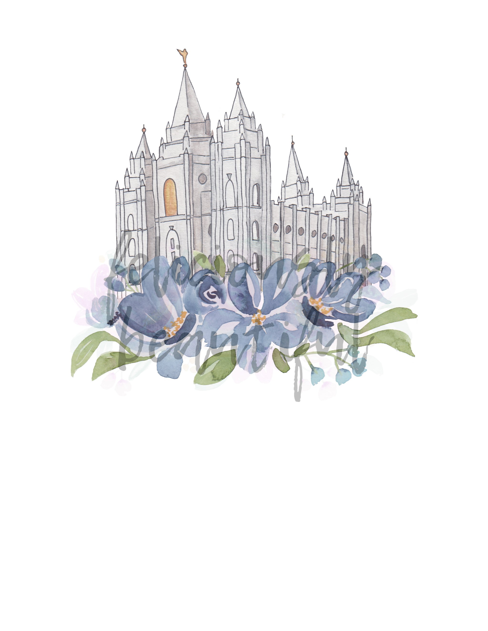 2048x2650 salt lake city lds temple - Salt Lake City Temple Drawing