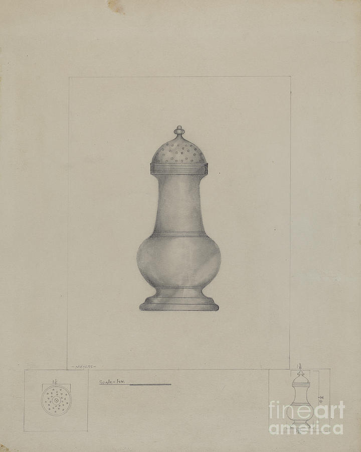 720x900 salt shaker drawing - Salt Shaker Drawing