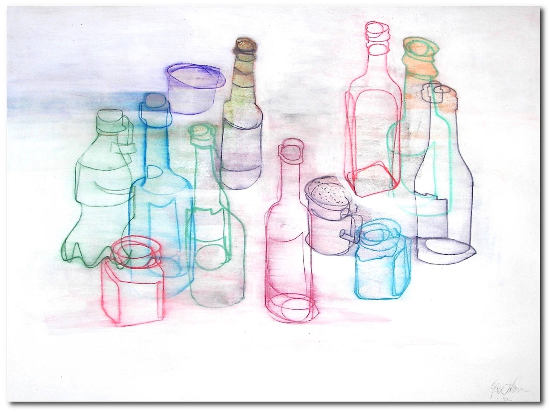 1920x1439 still life with salt shaker drawing - Salt Shaker Drawing