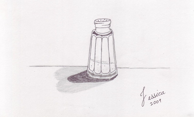 Salt Shaker Drawing at PaintingValley.com | Explore collection of Salt ...