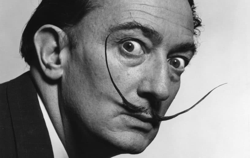 816x517 interesting facts about salvador dali - Salvador Dali Drawing On Checks