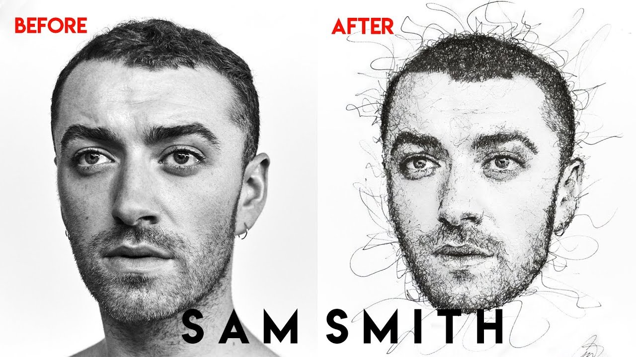 1280x720 speed drawing sam smith - Sam Drawing