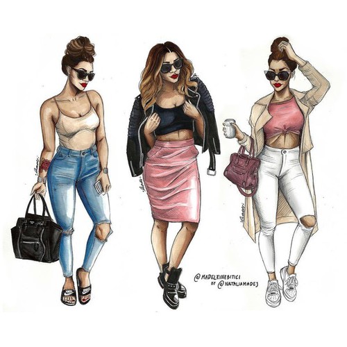 500x500 Image About Girl - Samoan Drawings