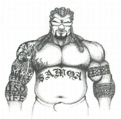 500x492 samoan tattoo drawings itt we talk about the race with the best - Samoan Drawings