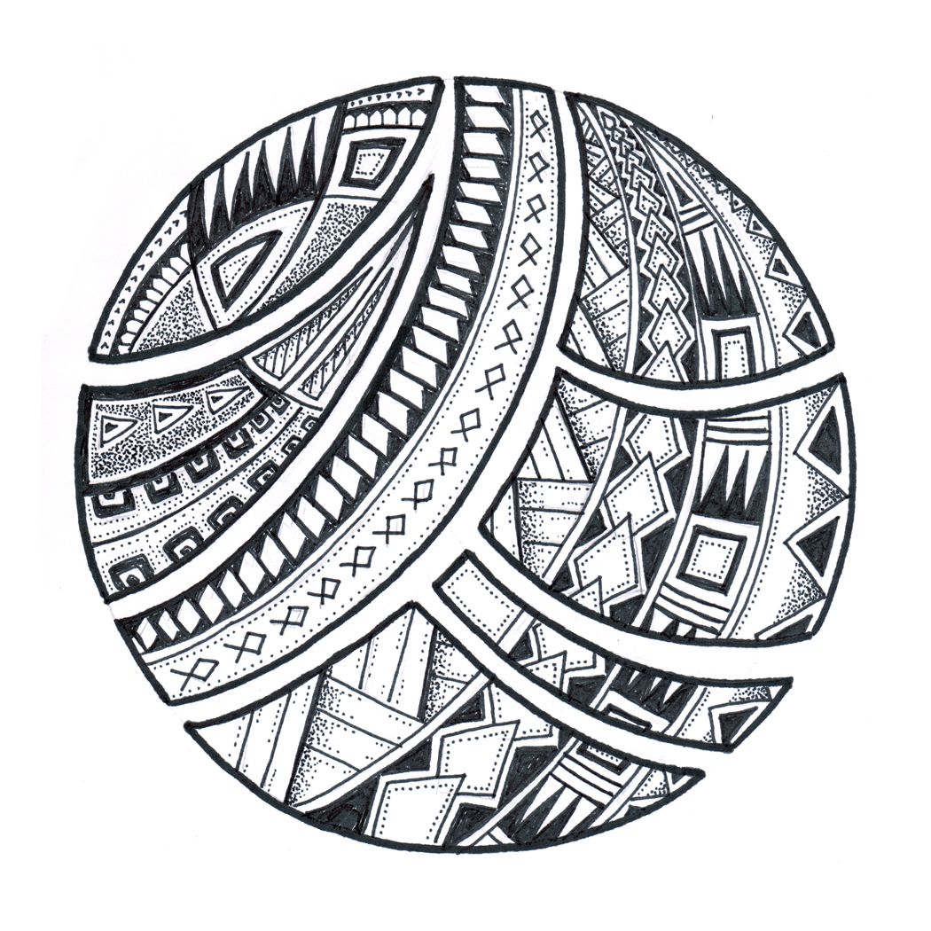 1050x1050 Samoan Background Designs - Samoan Drawings