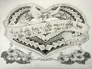 300x225 A Samoan Blessing Drawing - Samoan Drawings