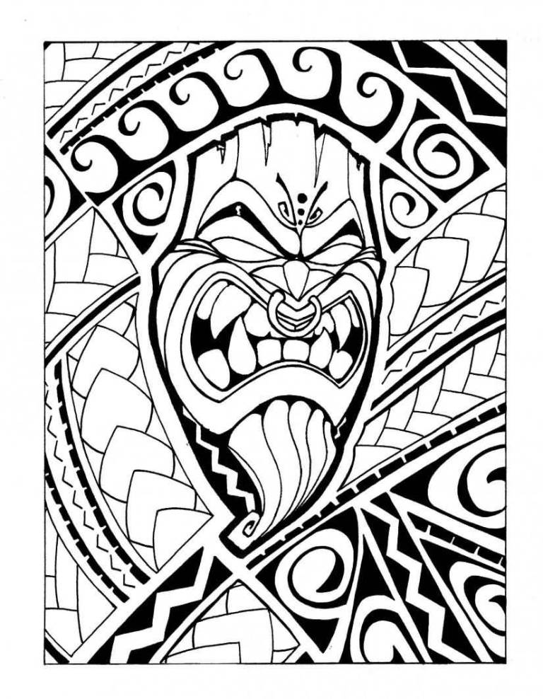 768x988 amazing samoan tattoos designs and ideas - Samoan Tribal Drawings