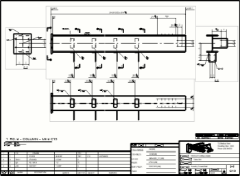 350x257 steel detailing sample drawings - Sample Drawing