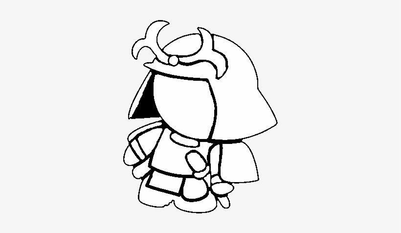820x476 Samurai Armor Coloring Pages - Samurai Helmet Drawing