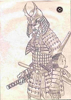 286x400 Samurai Warrior Drawing Tatoo In Samurai Drawing, Warrior - Samurai Warrior Drawing