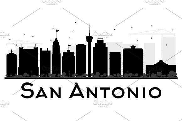 580x386 san antonio skyline quilt - San Antonio Skyline Drawing