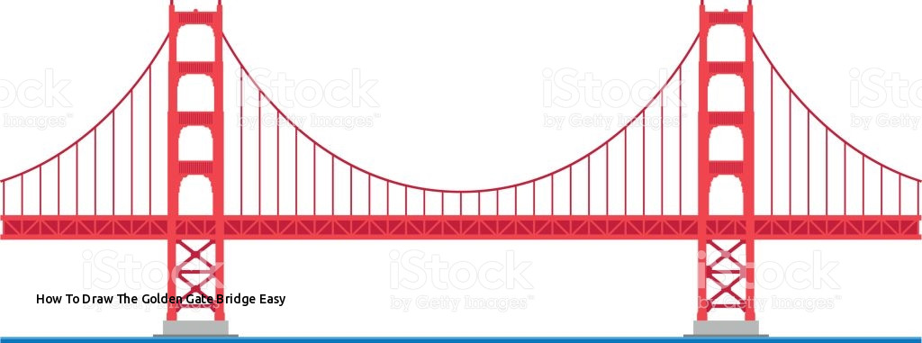 1024x381 How To Draw The Golden Gate Bridge Easy Collection Of Free - San Francisco Bridge Drawing