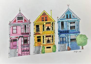 375x263 colors of san francisco painting - San Francisco Drawing