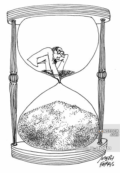 400x576 sand timer cartoons and comics - Sand Clock Drawing