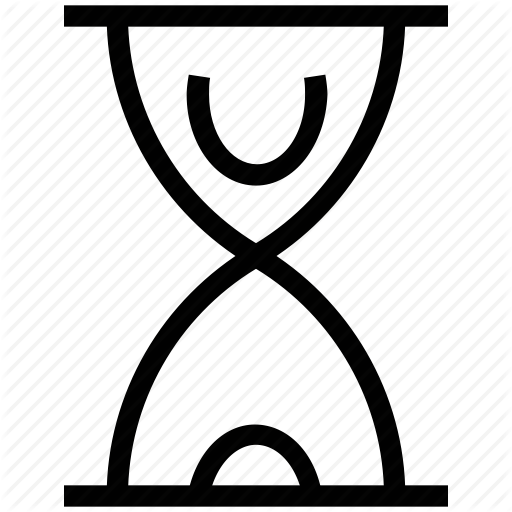 512x512 timer drawing sand transparent png clipart free download - Sand Clock Drawing