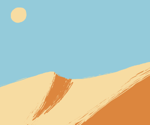 300x250 sand dunes drawing - Sand Dunes Drawing