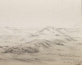 340x270 sand dunes drawing etsy - Sand Dunes Drawing