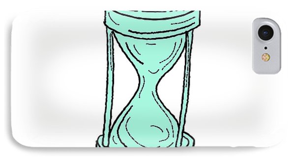600x327 Sand Timer Iphone Cases Fine Art America - Sand Timer Drawing