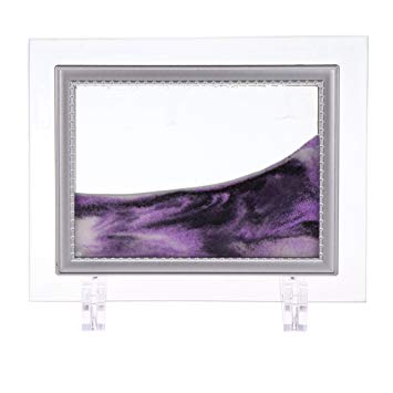 355x355 Baoblaze Dynamic Hourglass Floating Liquid Sensory Motion - Sand Timer Drawing