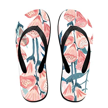 425x425 morning glory drawing flip flops unisex - Sandals Drawing