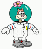 168x196 how to draw sandy cheeks the squirrel from spongebob squarepants - Sandy Cheeks Drawing