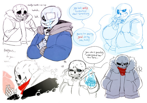 500x352 my art skeleton doodle sketches papyrus eye trauma sans undertale - Sans The Skeleton Drawing