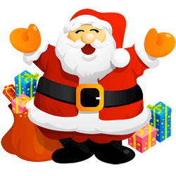 250x250 Santa Claus Christmas Cartoon Drawing Of Best Free Coloring - Santa Cartoon Drawing