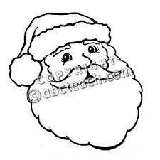 225x225 Image Result For How To Draw Santa Claus Face Christmas Decor - Santa Claus Face Drawing