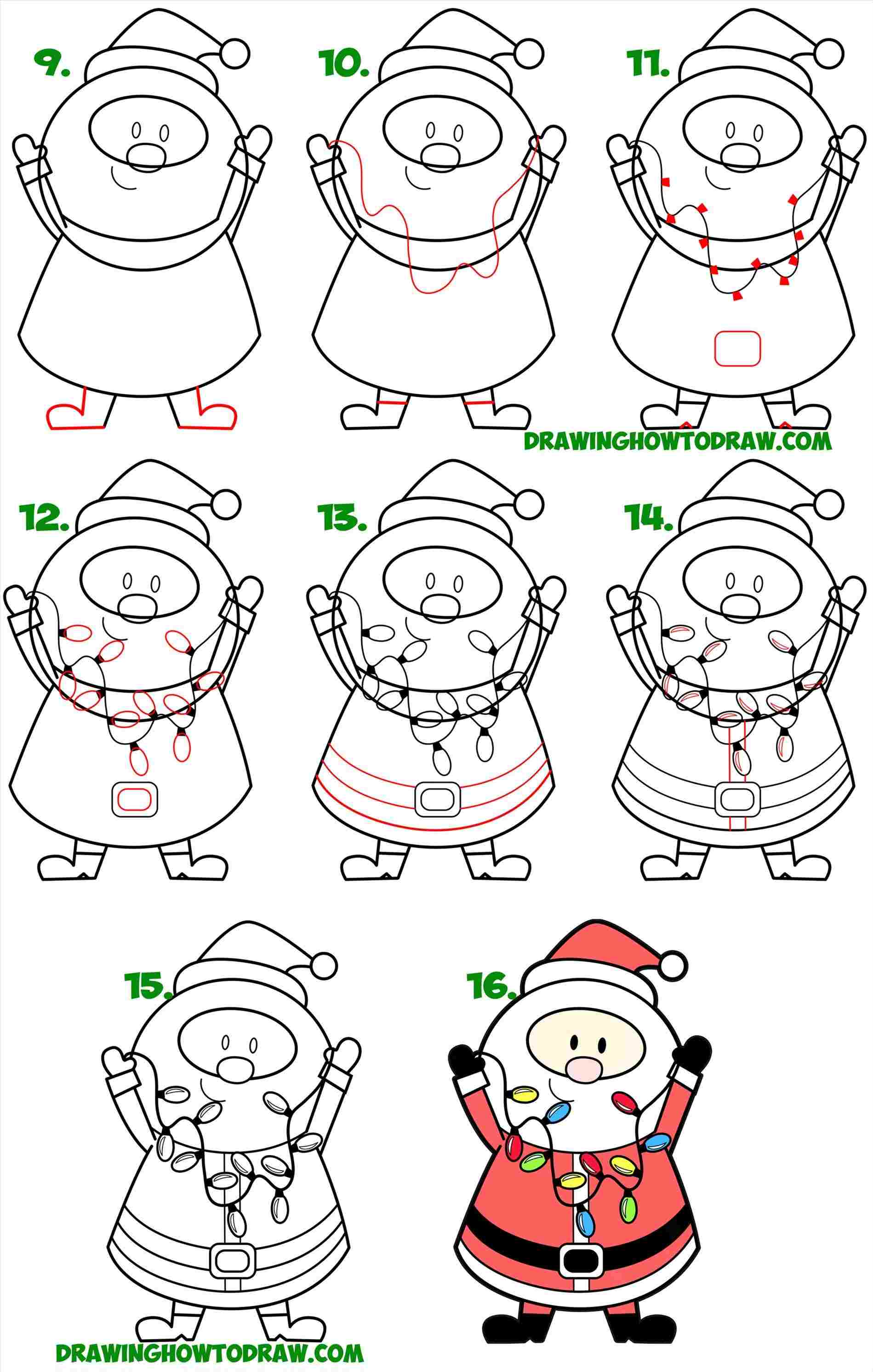 1899x2984 How To Draw Santa Claus Face Step - Santa Claus Face Drawing