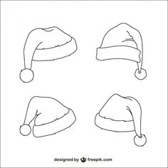 236x236 How To Draw A Santa Hat, Step - Santa Claus Hat Drawing