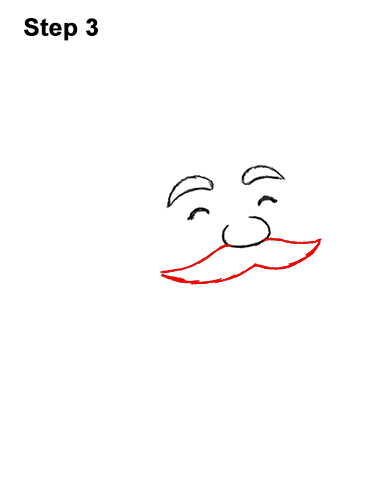 386x500 How To Draw Santa Claus - Santa Claus Images For Drawing